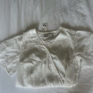 Abercrombie white bodysuit